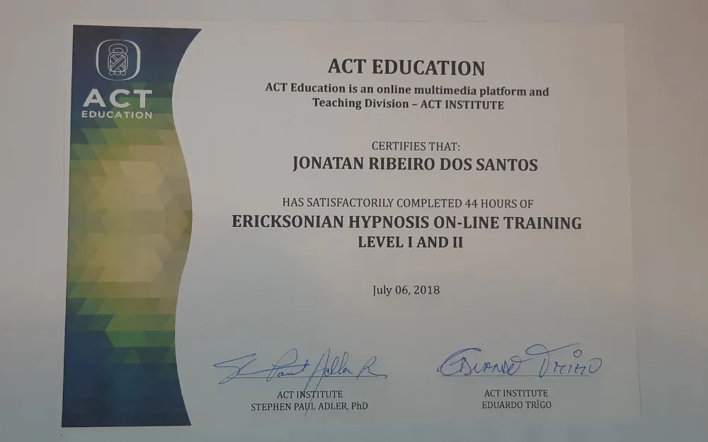 ACT Education – Ericksonian Hypnosis