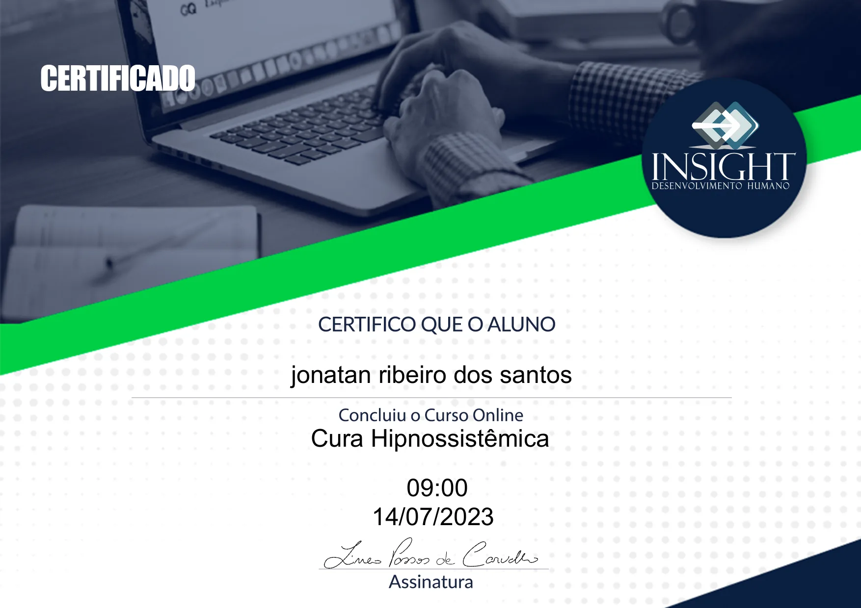 Insight – Cura Hipnossistêmica